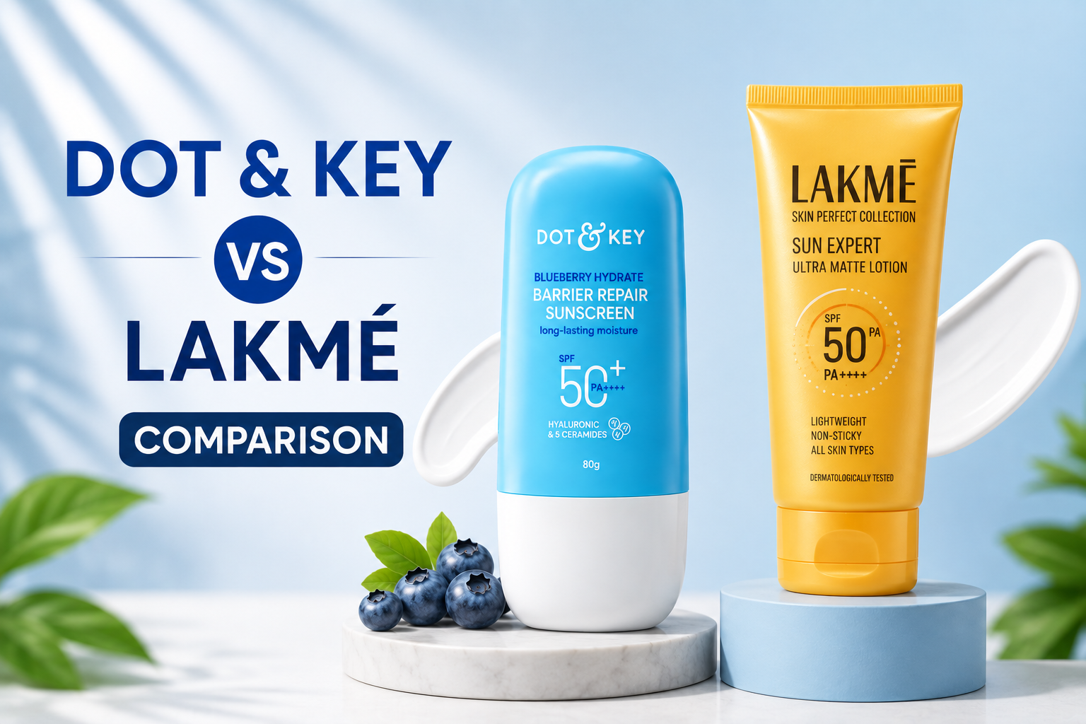dot and key comparison