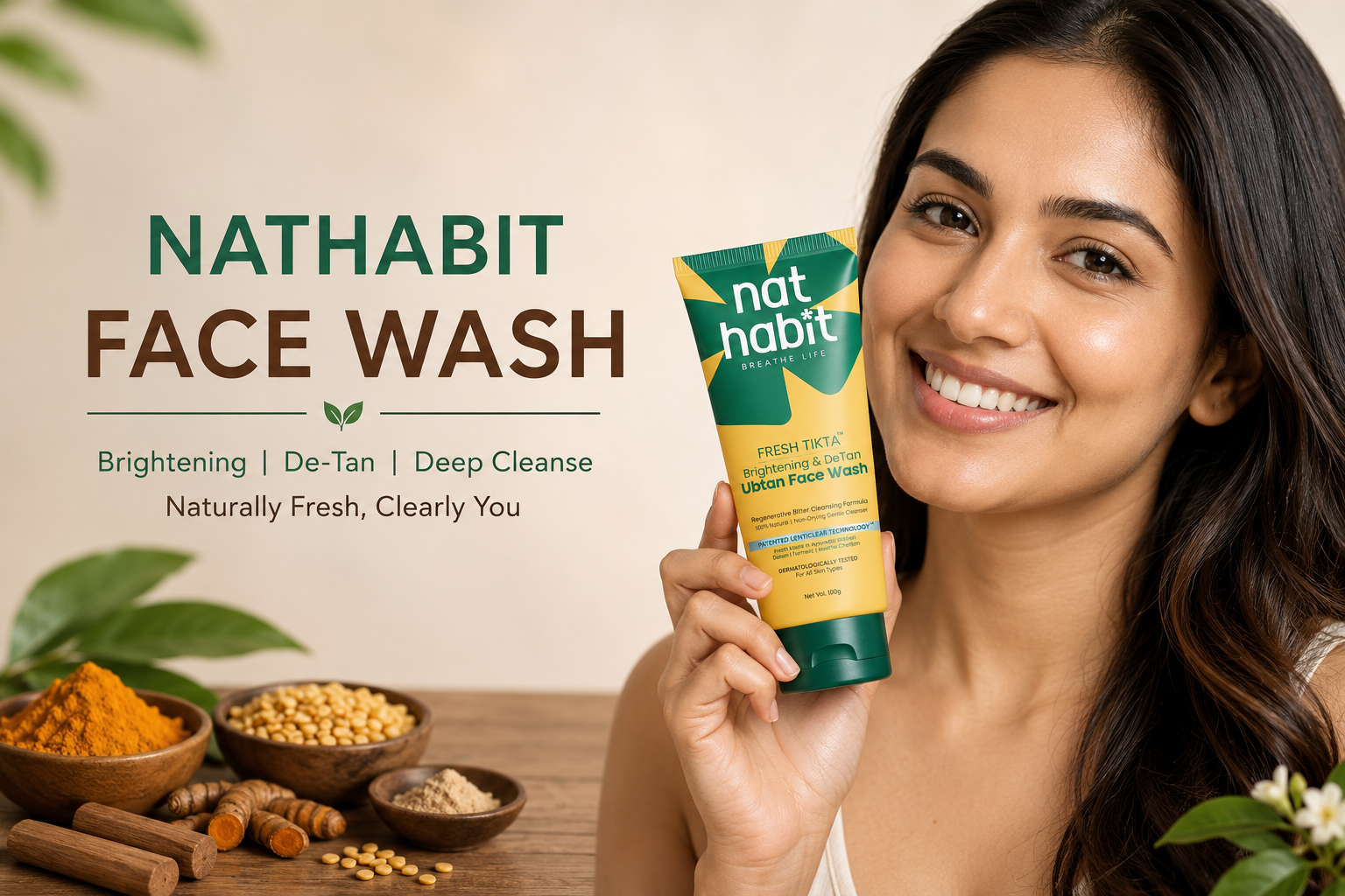 nathabit face wash