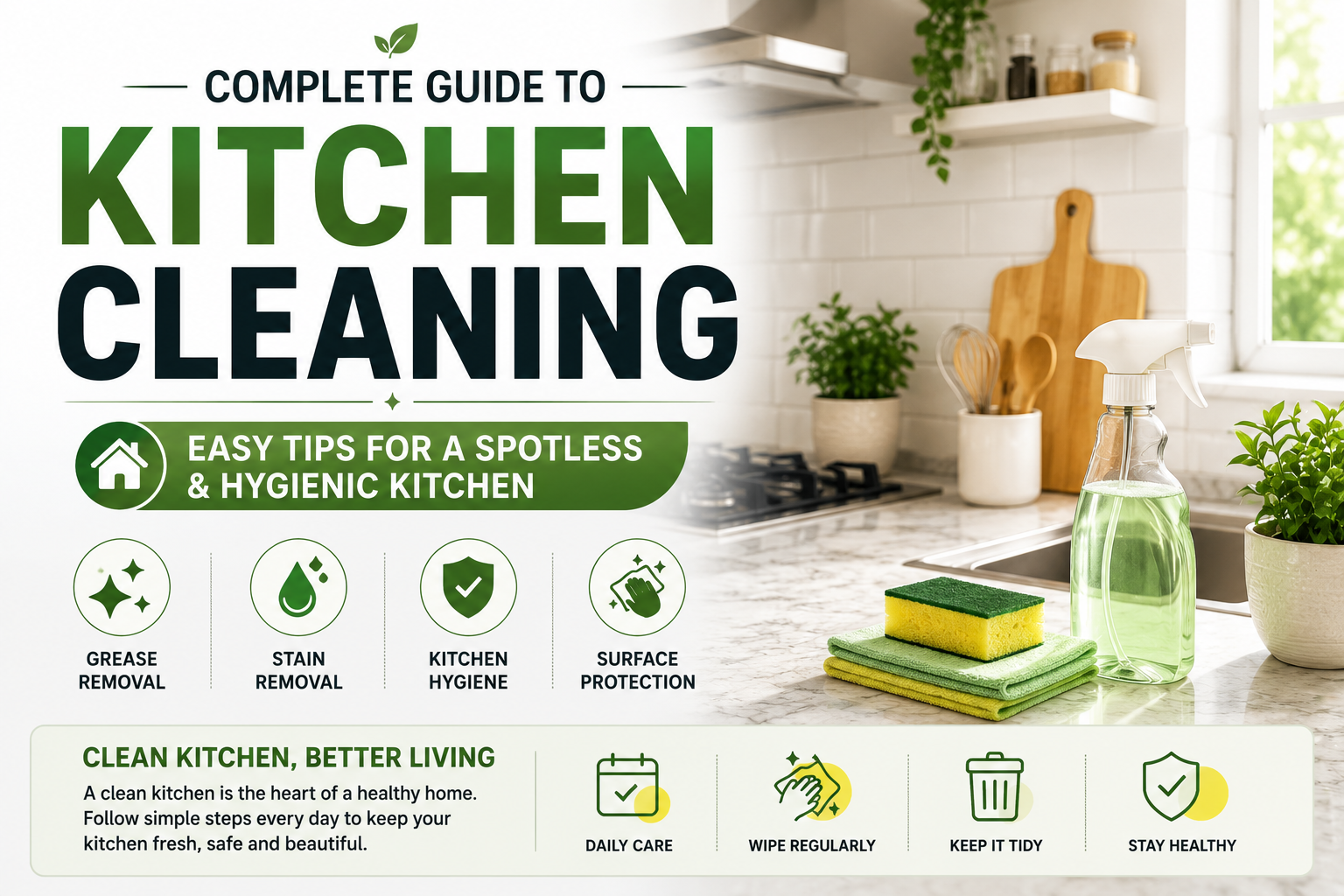 Kitchen Cleaning Guide