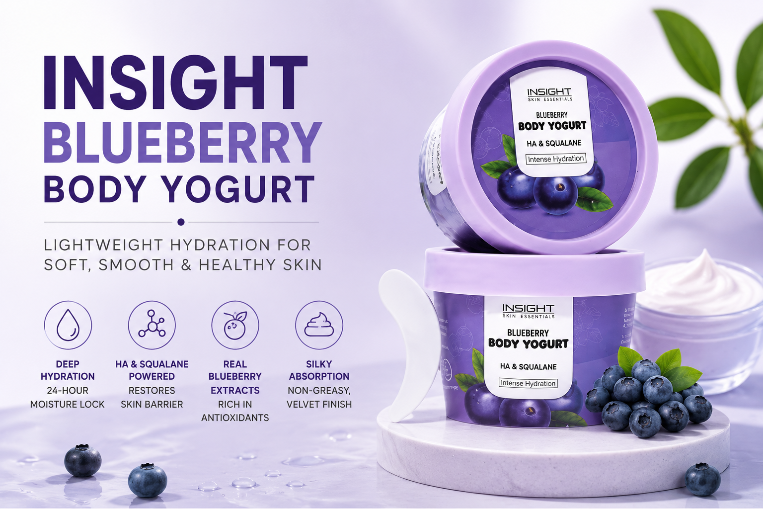 Blueberry Body Yogurt