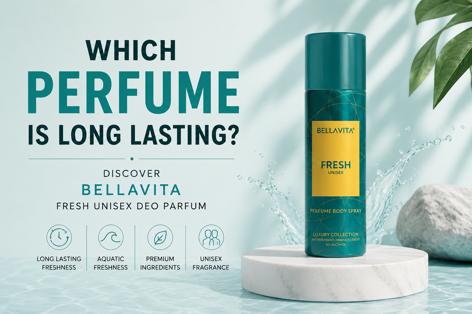 Which Perfume Is Long Lasting? Discover Bellavita Fresh Unisex Deo Parfum