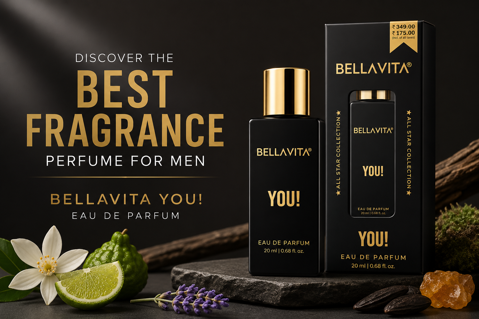 Discover the Best Fragrance Perfume for Men with Bellavita YOU!