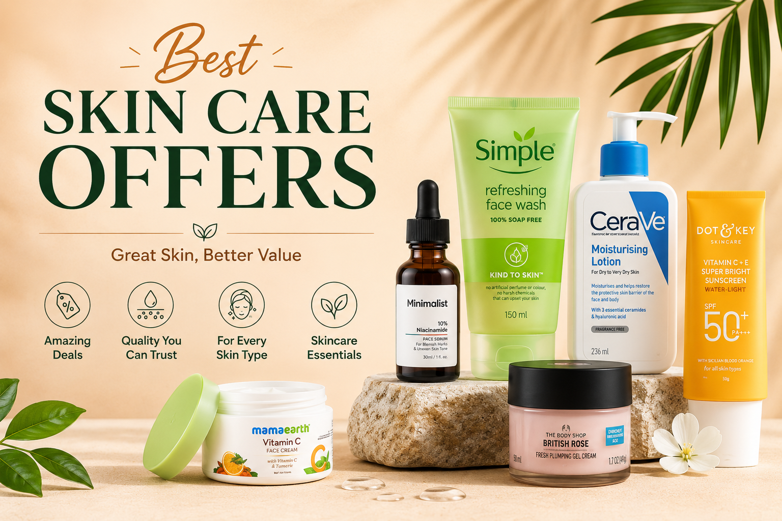 best skin care offers