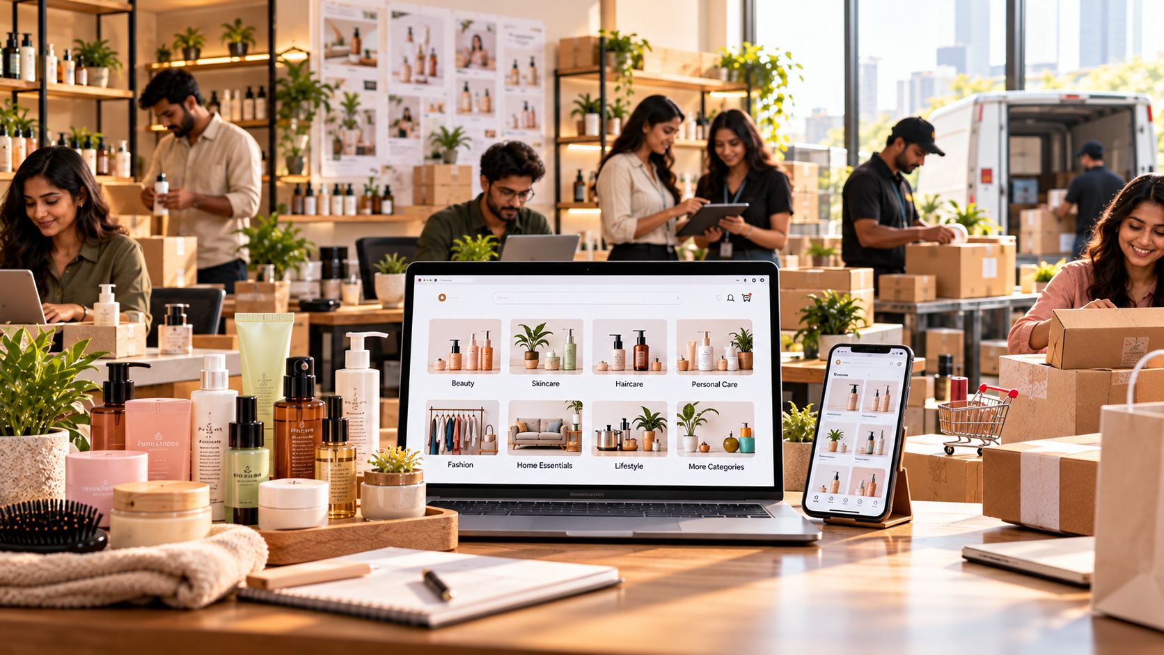 e-commerce business studio