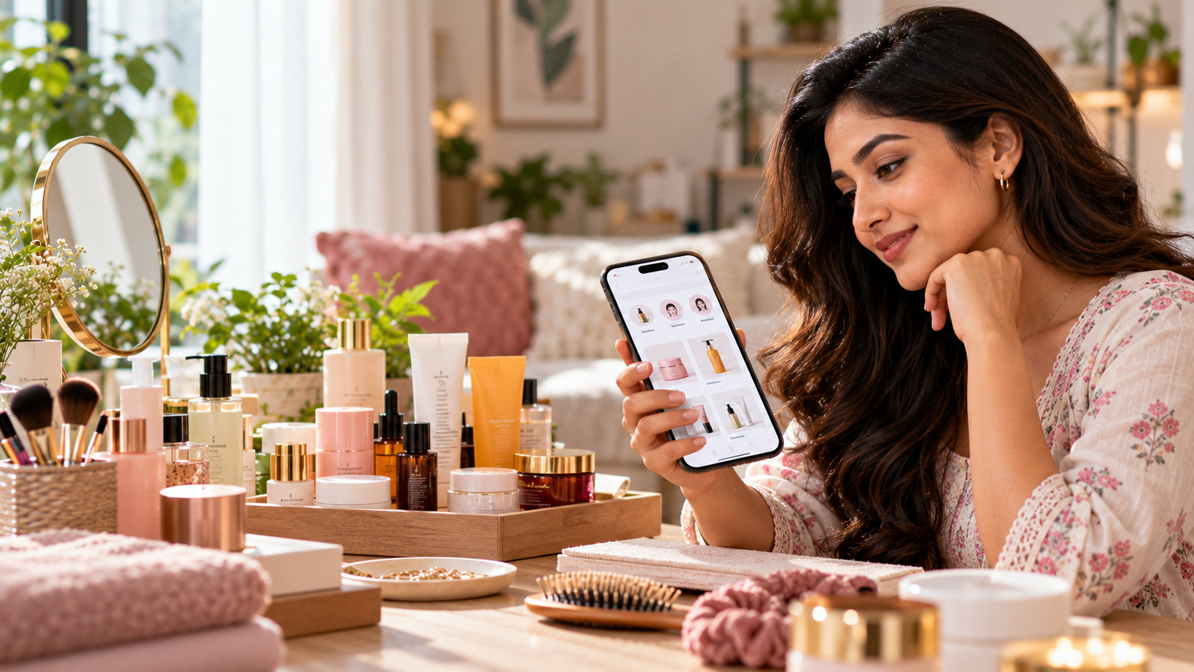 beauty products on mykshi