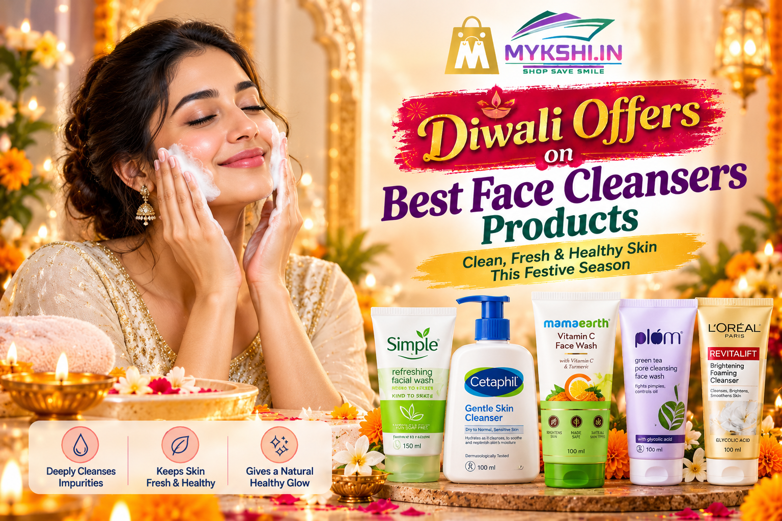 Best Face Cleansers for Diwali 2026: Find Your Everyday Skincare Essential